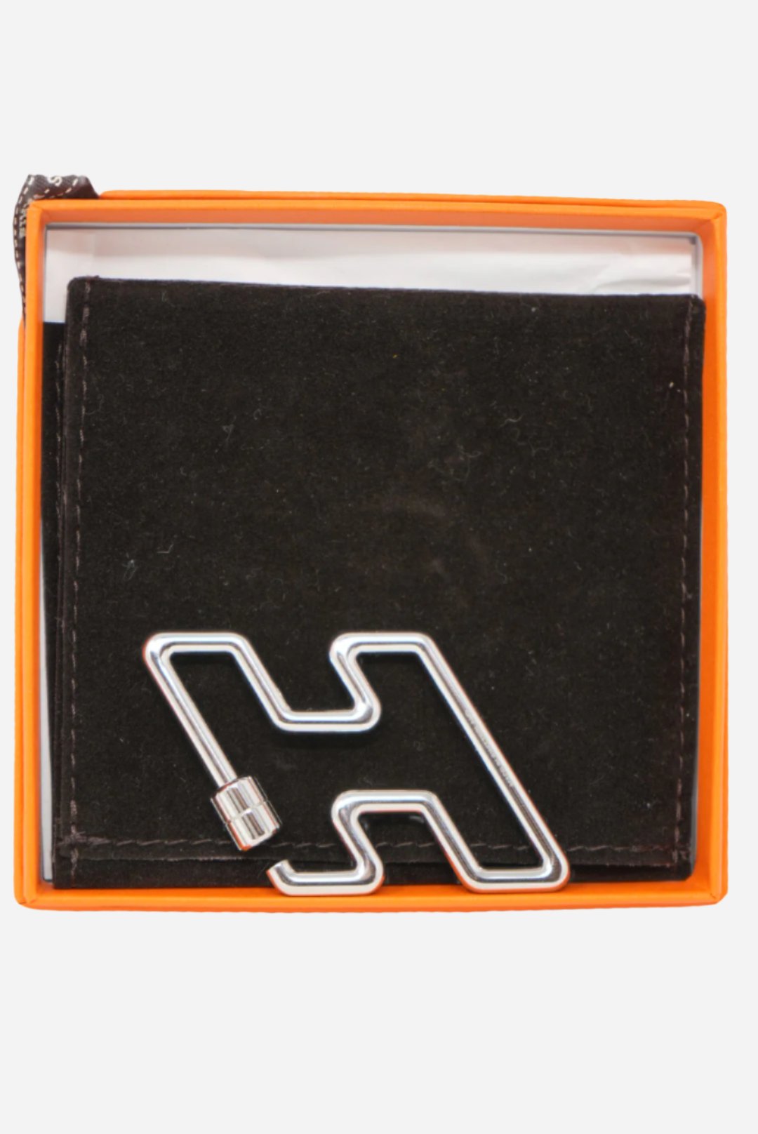 Hermes H Too Speed key ring NW W/box