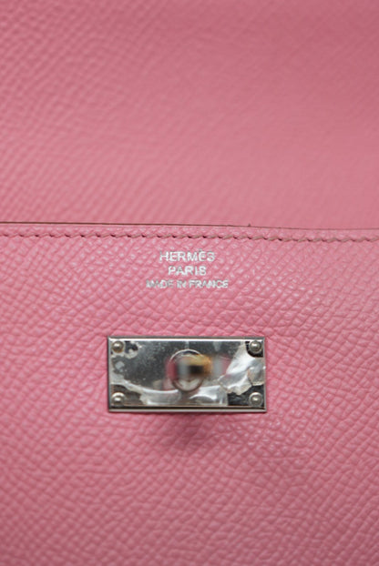 Hermes Long Kelly Wallet Epsom Square R 2014 Refurnished