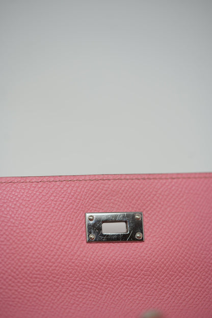 Hermes Long Kelly Wallet Epsom Square R 2014 Refurnished