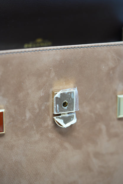Delvaux Tempete Multicolor in Suede