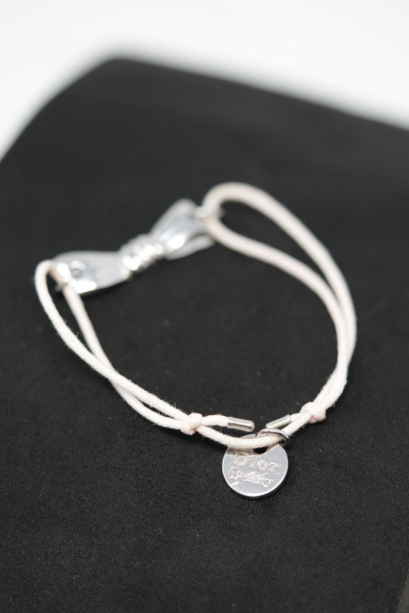 Dior Logo Rhinestone Bracelet