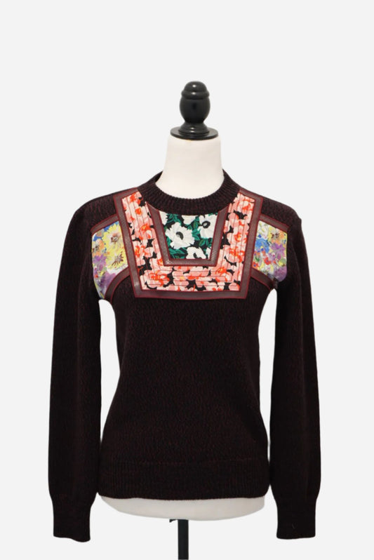 Stella McMcartney Wool Printed Sweater Size 40