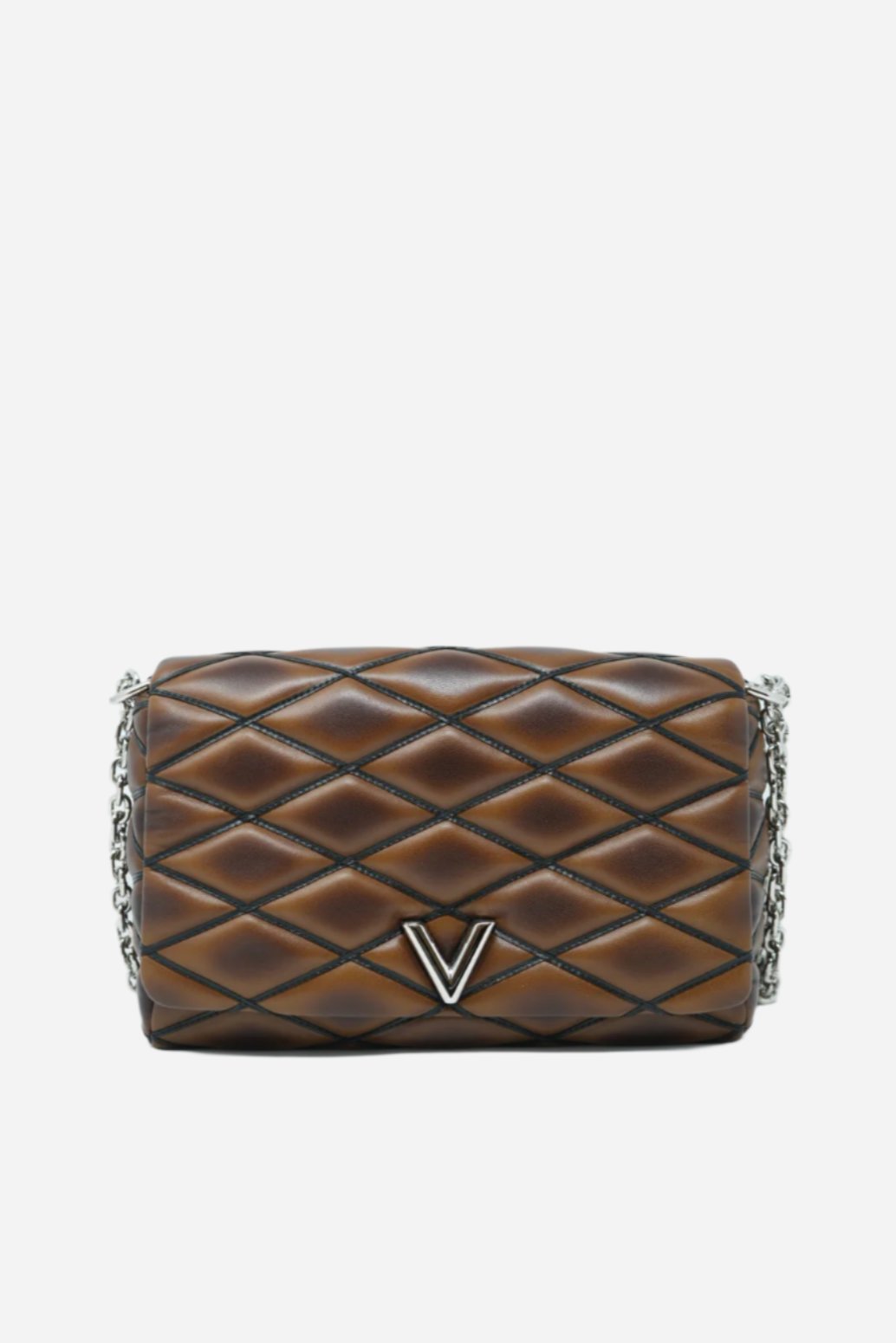 Louis Vuitton Malletage MM Shoulder Bag Leather