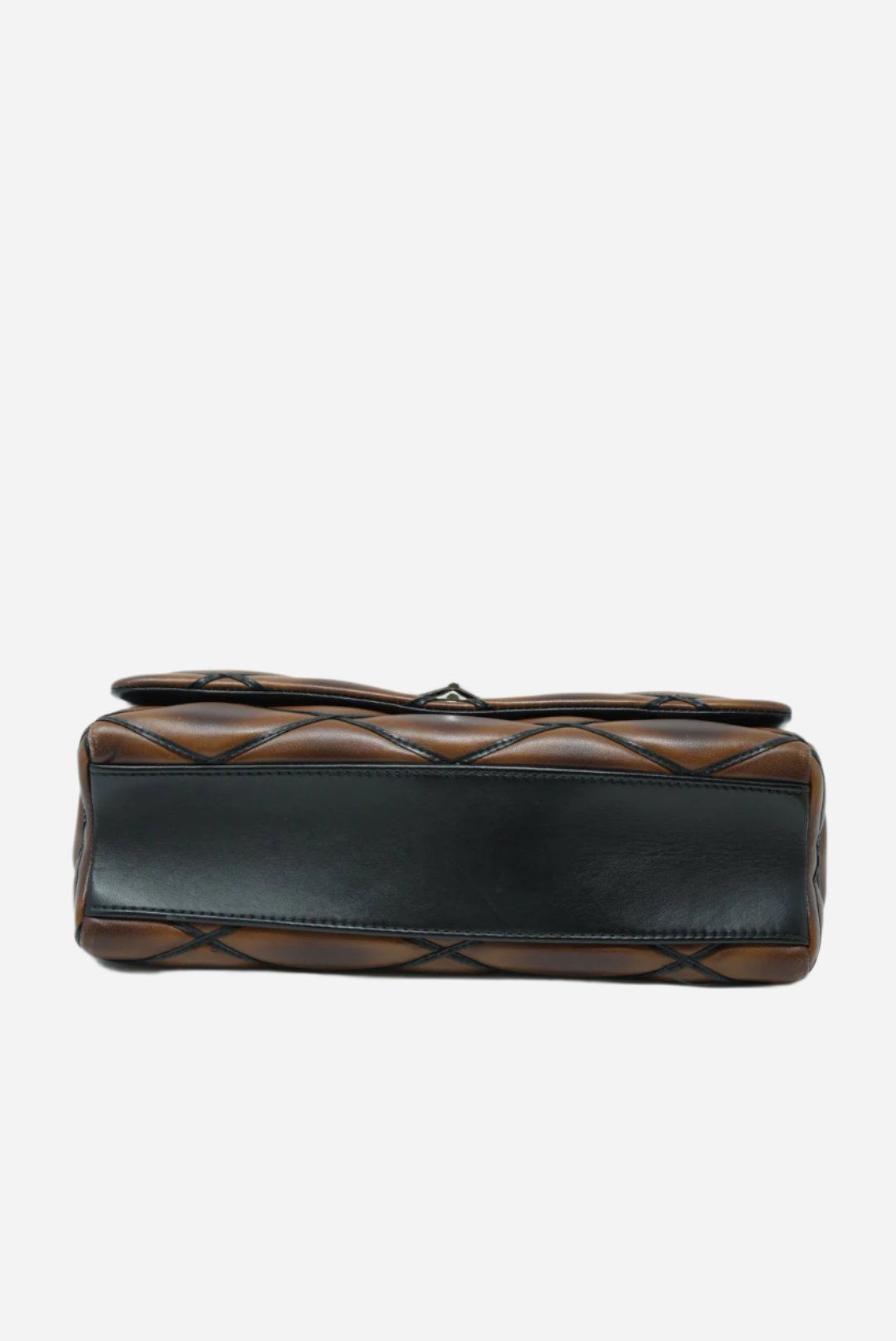 Louis Vuitton Malletage MM Shoulder Bag Leather
