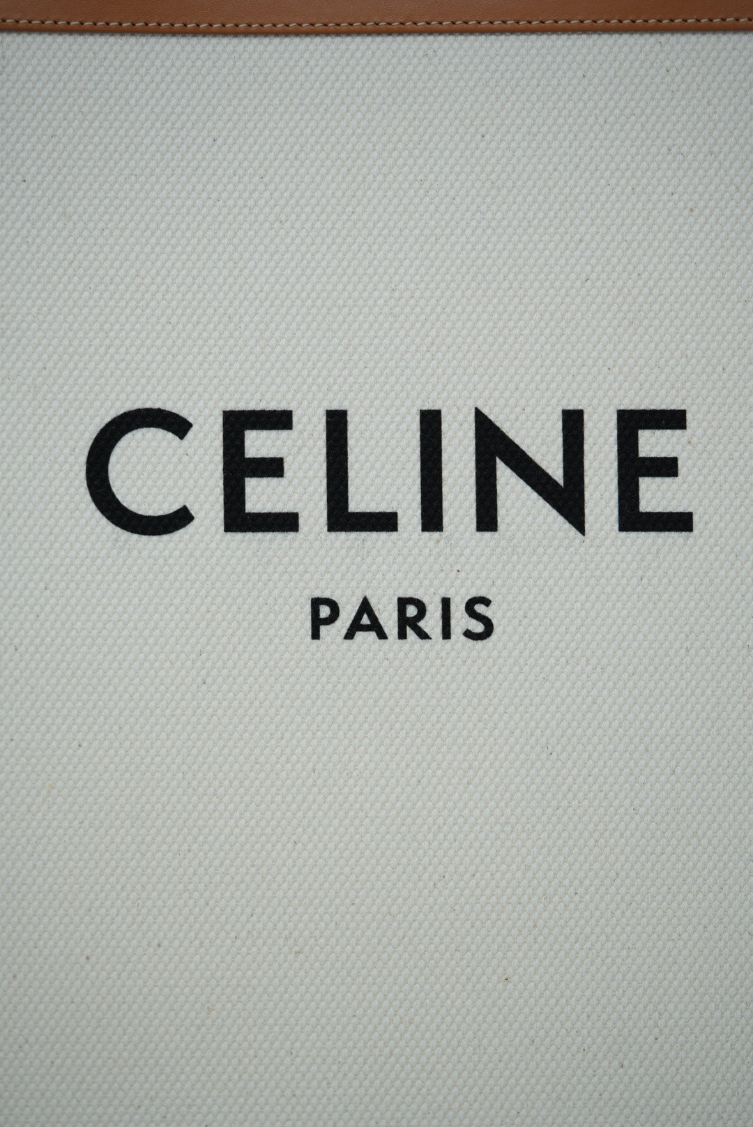 CELINE 2020 Canvas VERTICAL CABAS TOTE BAG