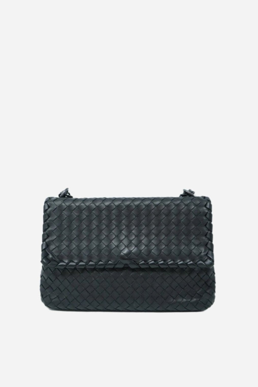 Bottega Veneta Nappa Intrecciato Olimpia Bag Small