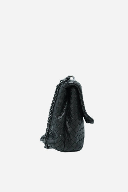 Bottega Veneta Nappa Intrecciato Olimpia Bag Small