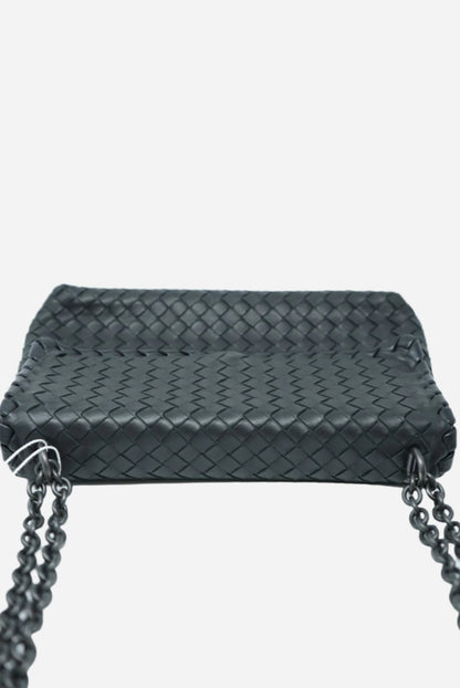 Bottega Veneta Nappa Intrecciato Olimpia Bag Small