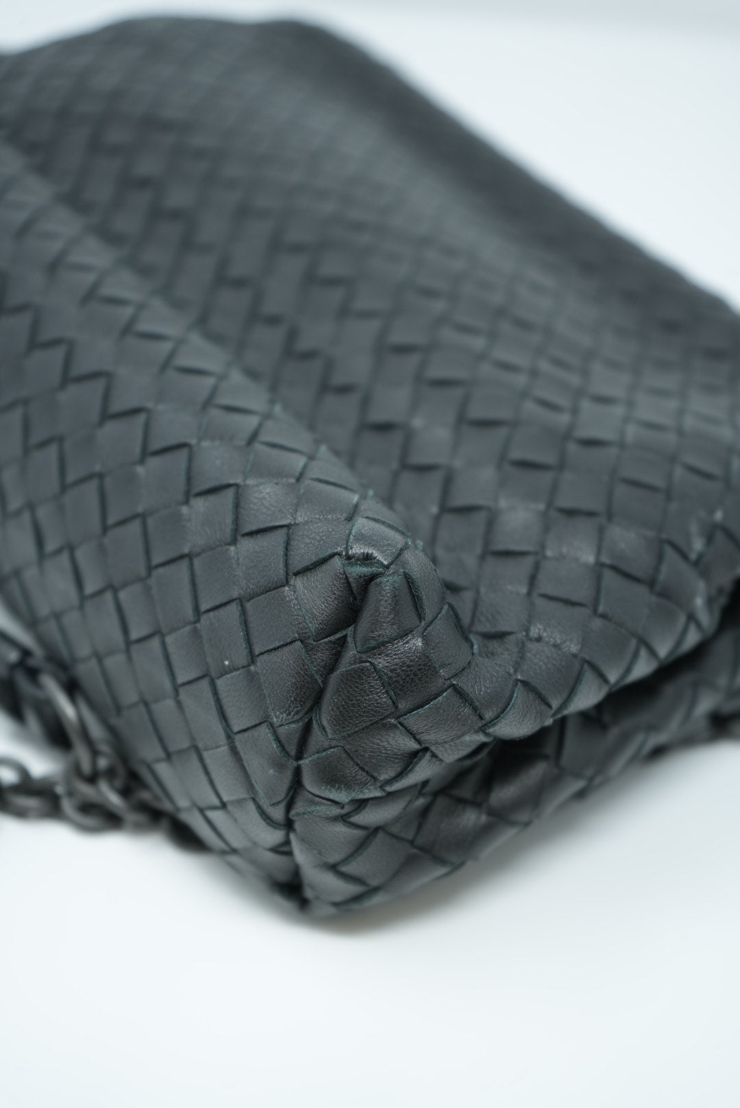 Bottega Veneta Nappa Intrecciato Olimpia Bag Small