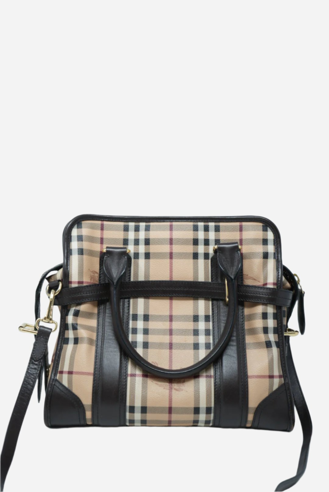 Burberry Haymarket Check Handle