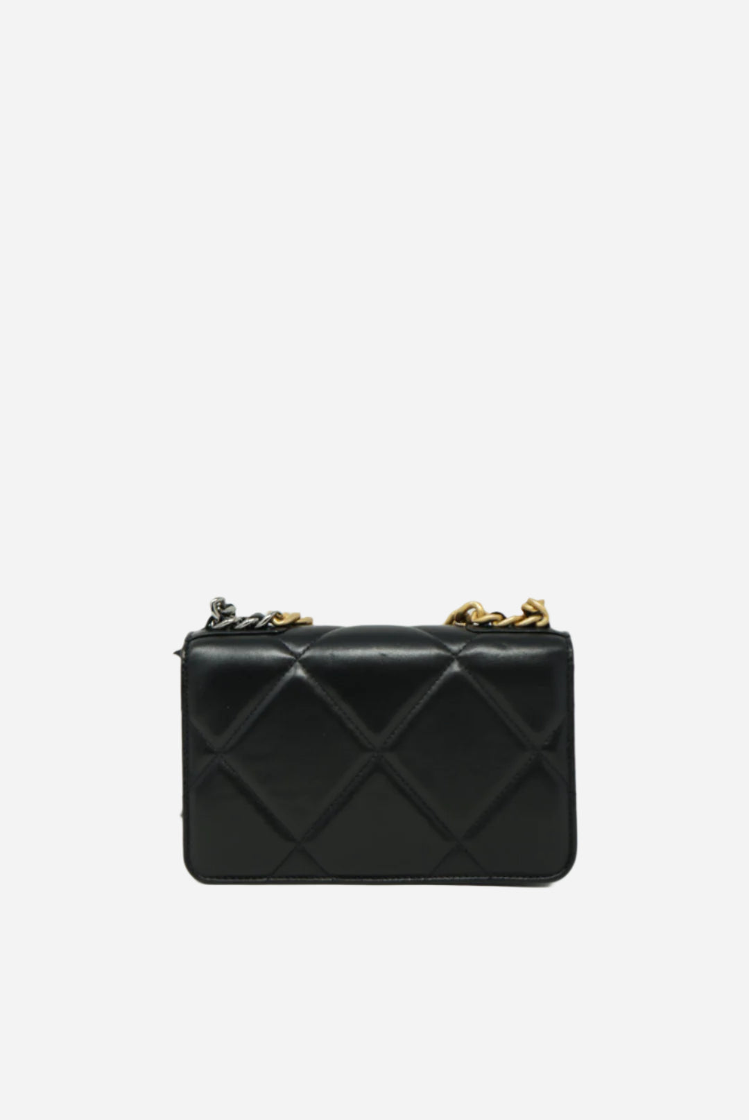 Pre-Owned CHANEL 2021-2023 CHANEL 19 WALLET ON CHAIN