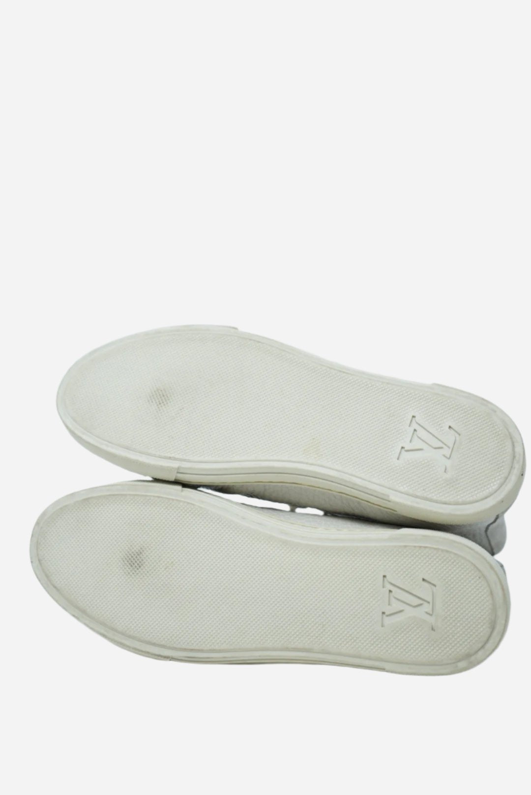 Louis Vuitton Leather Studded Trainers Size 36.5