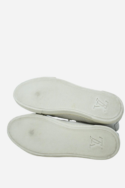 Louis Vuitton Leather Studded Trainers NW Size 36.5