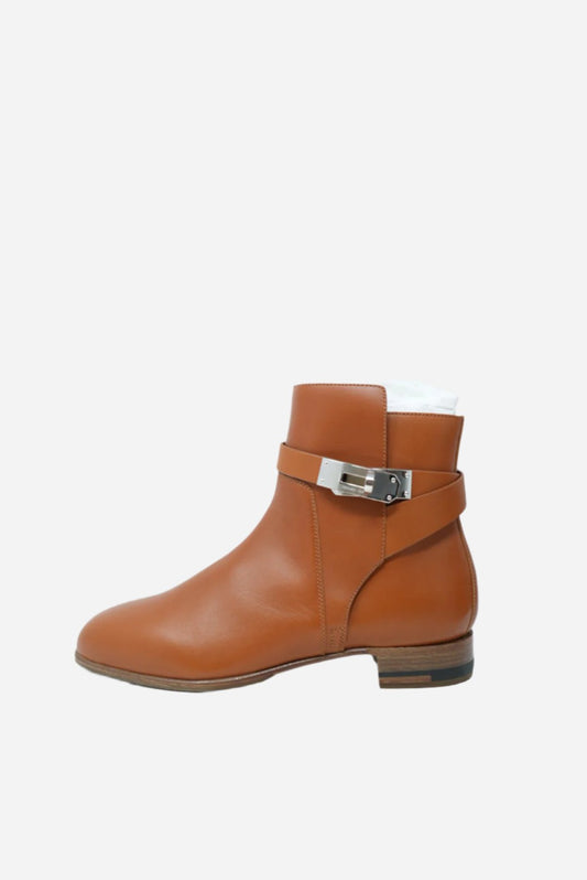Hermes Natural Leather Neo ankle boot NW Size 35.5