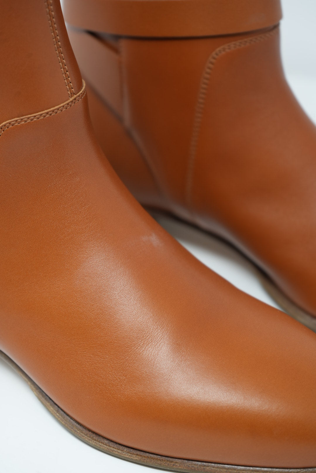 Hermes Natural Leather Neo ankle boot NW Size 35.5