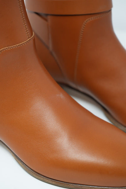 Hermes Natural Leather Neo ankle boot NW Size 35.5