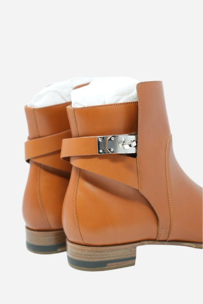 Hermes Natural Leather Neo ankle boot NW Size 35.5