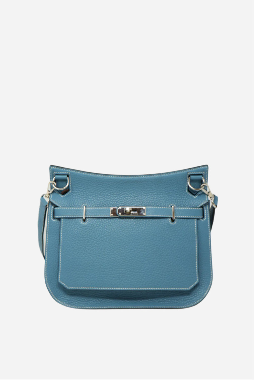 Hermes Jypsiere 28 Blue Shoulder Bag T 2015