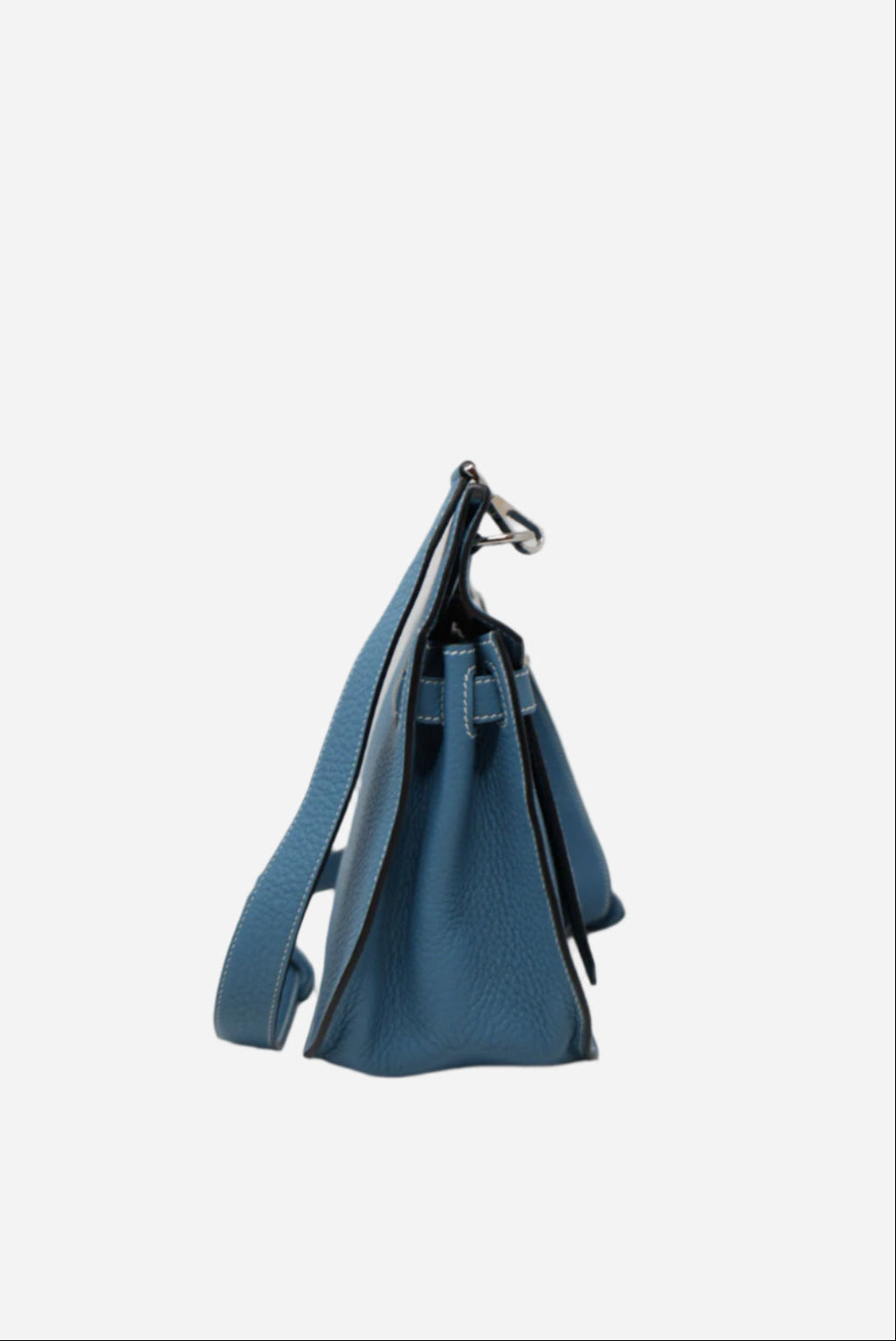 Hermes Jypsiere 28 Blue Shoulder Bag T 2015