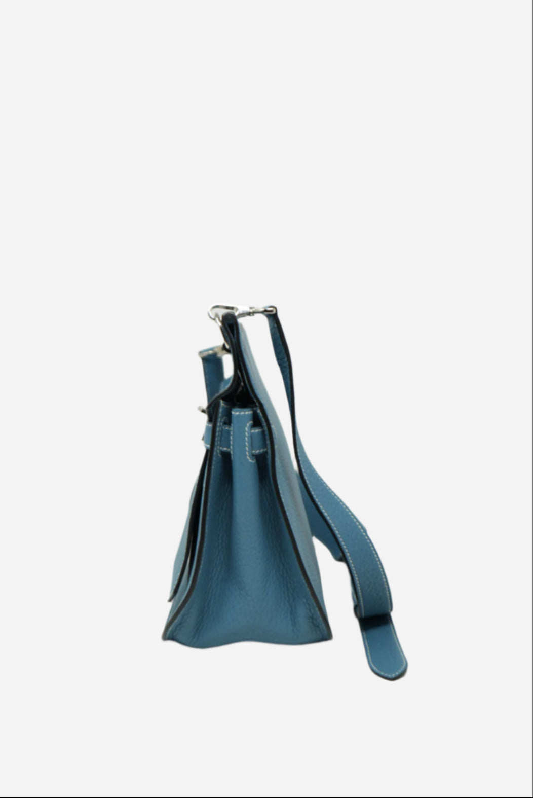 Hermes Jypsiere 28 Blue Shoulder Bag T 2015