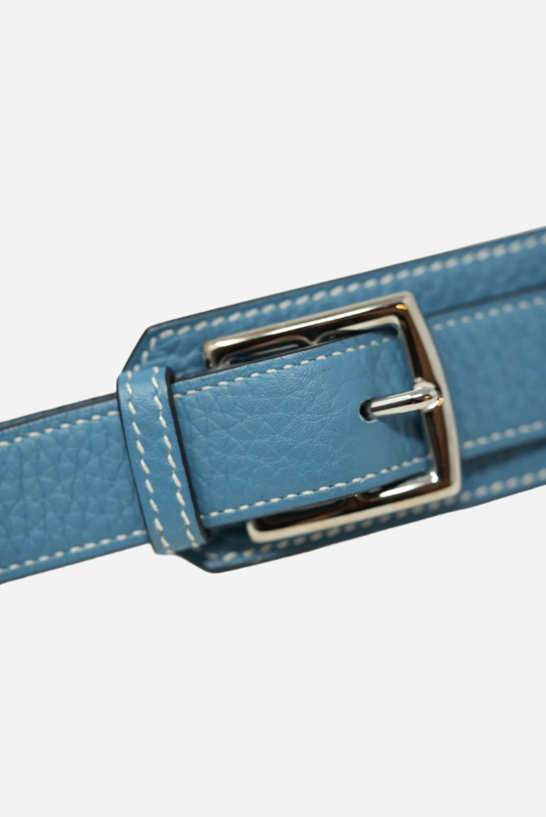 Hermes Jypsiere 28 Blue Shoulder Bag T 2015