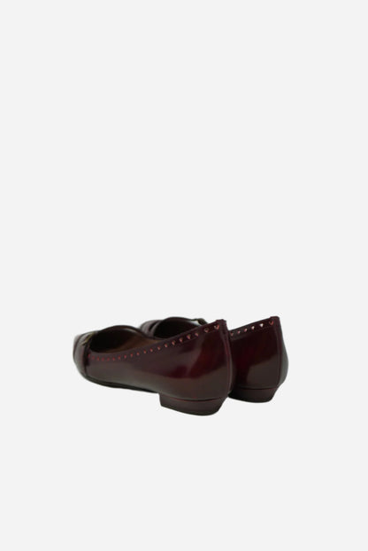 Tabitha Simmons Red Mary Jane Flats