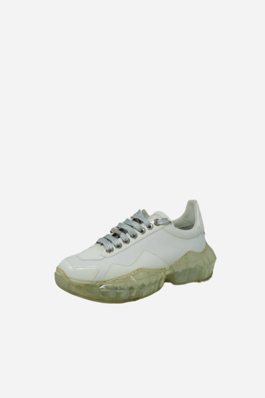 Jimmy Choo White Diamond Sneaker