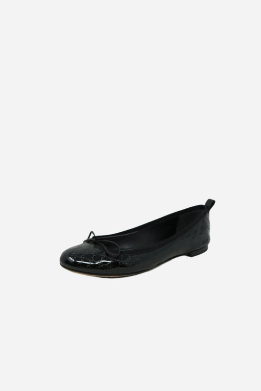 Gucci Patent GG Ballet Flats