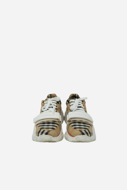 Burberry Regis Check Sneakers