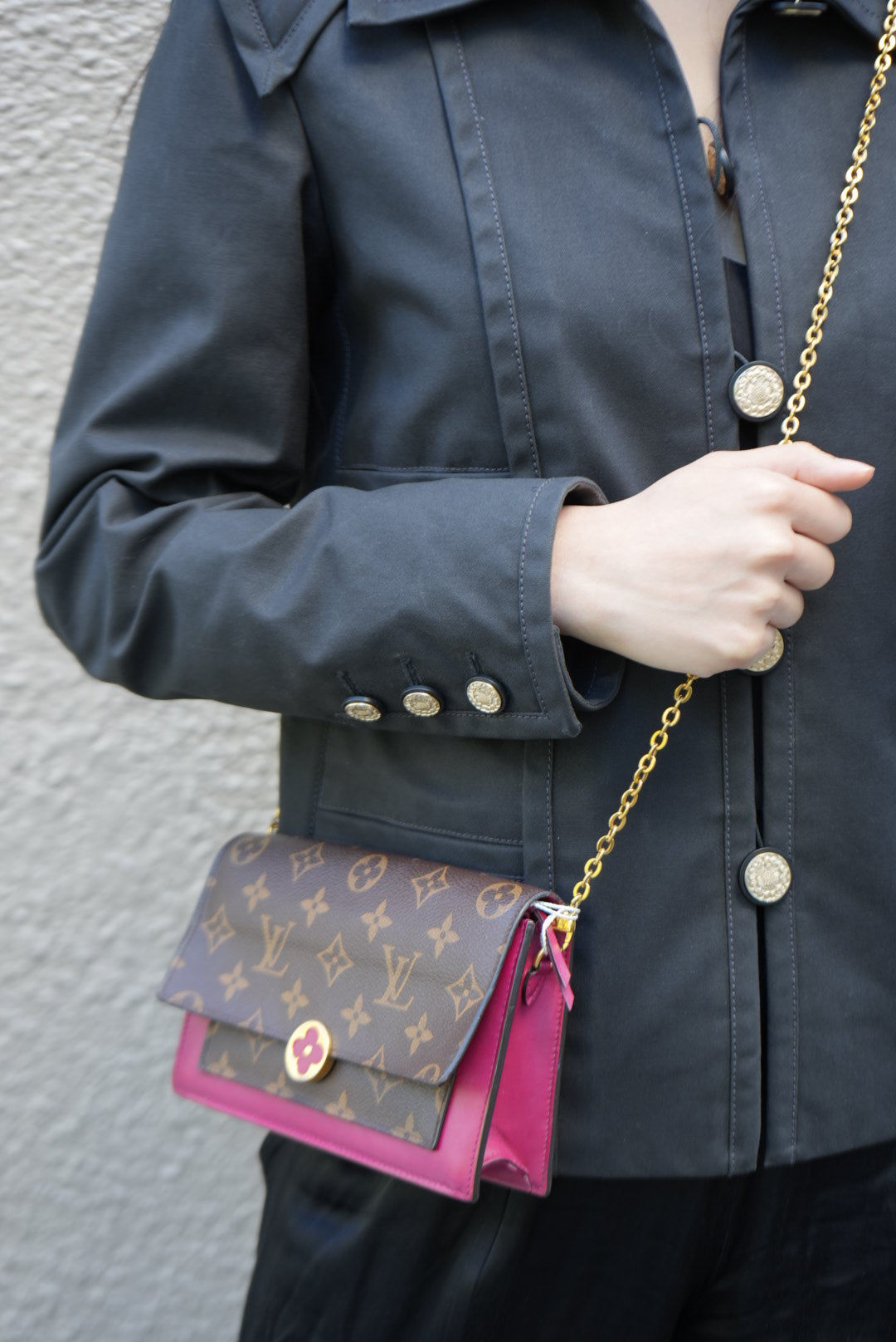 Louis Vuitton Flore Wallet on Chain 2019