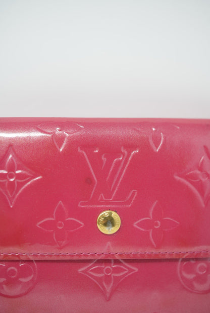Louis Vuitton Patent Compact Wallet