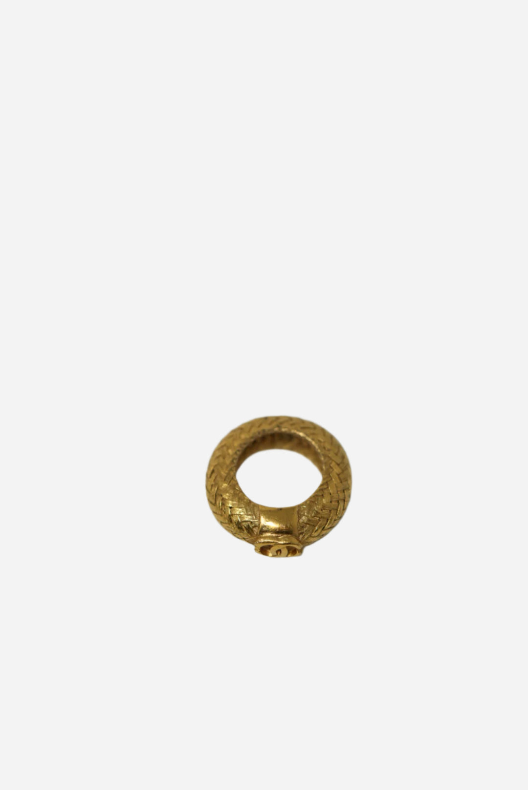 Pre-owned Chanel CC Vintage Ring
