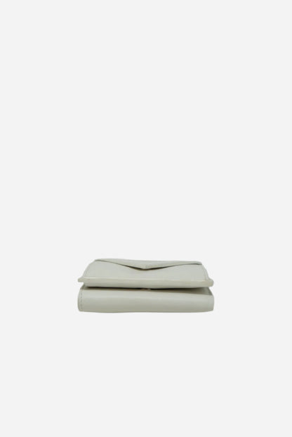 Balenciaga Leather Tri-Fold Compact Wallet