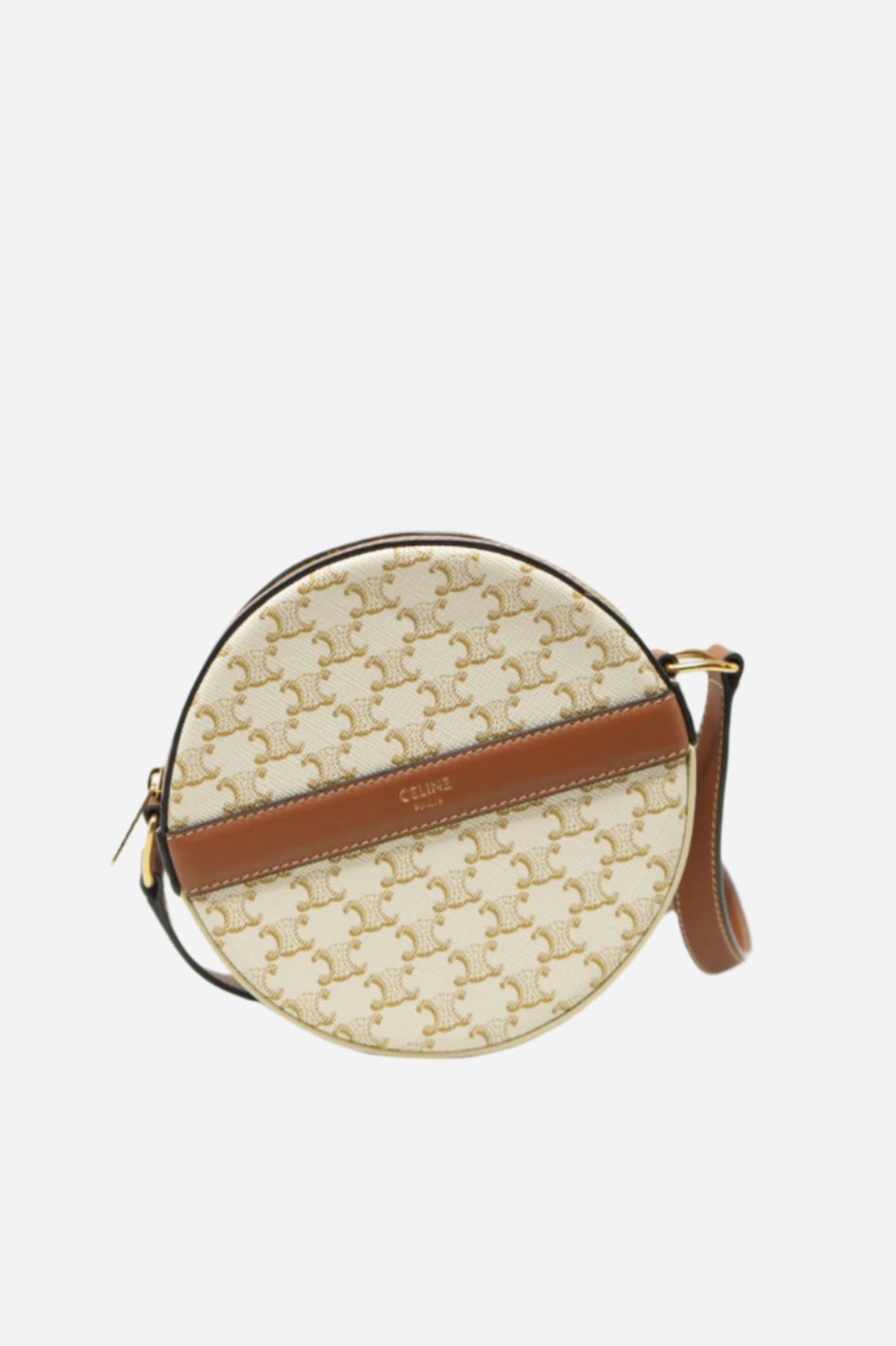 Celine Triomphe Round Crossbody