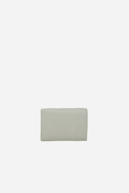Balenciaga Leather Tri-Fold Compact Wallet