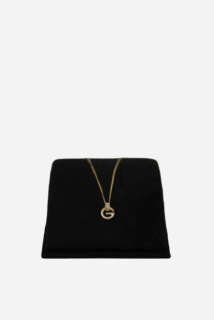 Givenchy G Rhinestone Necklace