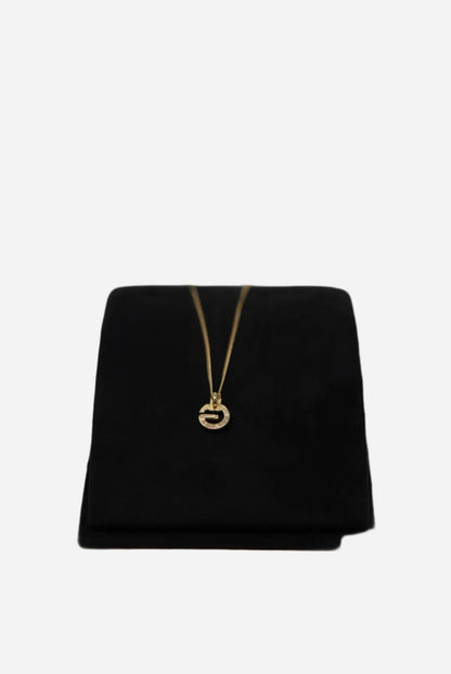 Givenchy G Rhinestone Necklace