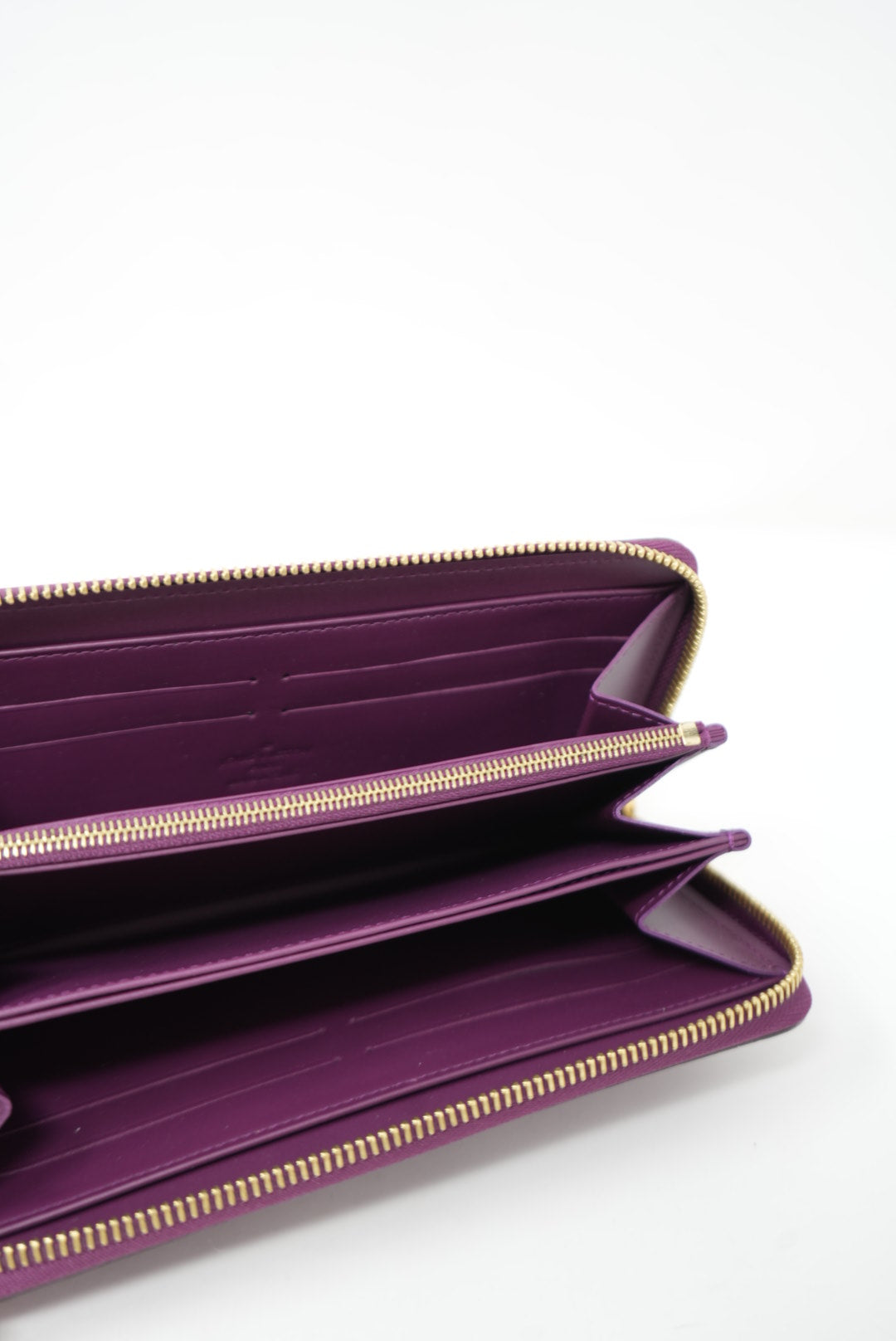 Louis Vuitton Patent Long Zippy Wallet