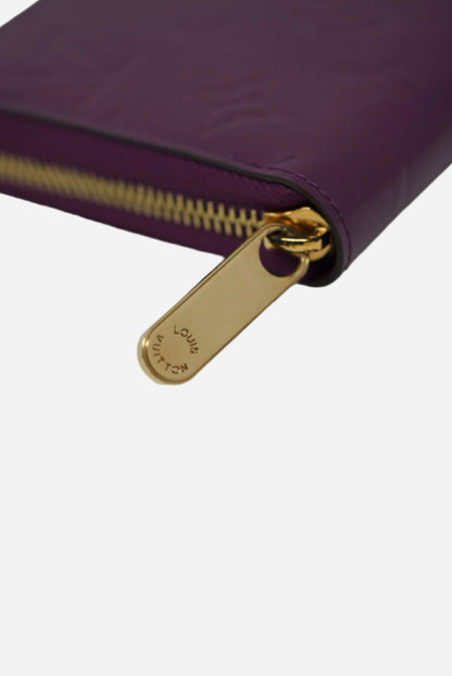 Louis Vuitton Patent Long Zippy Wallet
