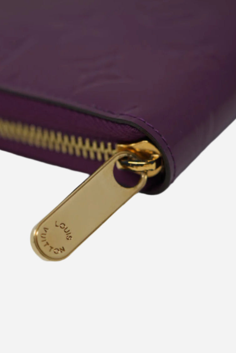 Louis Vuitton Patent Long Zippy Wallet