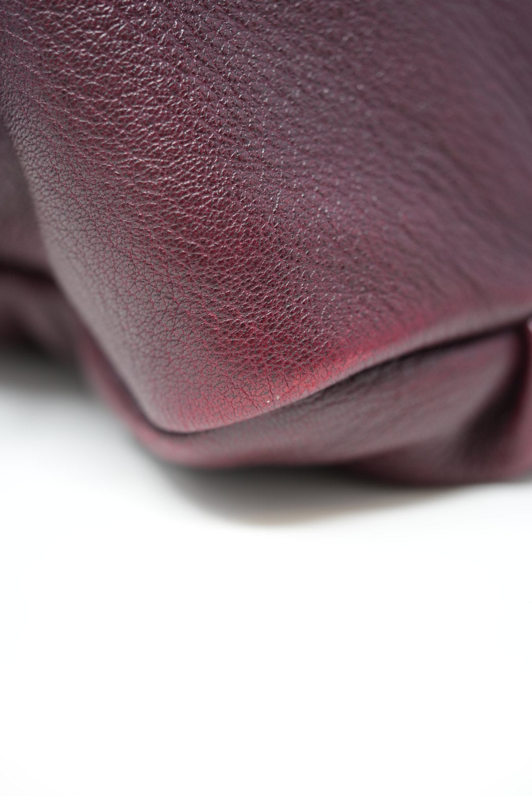 Prada Zip Leather Hobo Bag Replaced Lining