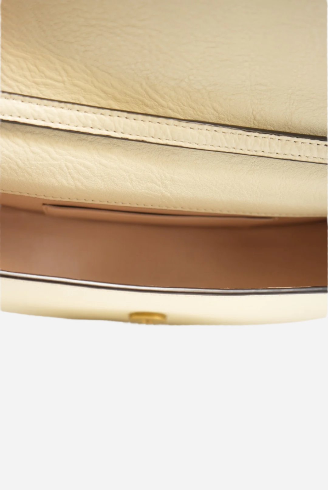 Chloe White Leather Nile Handbag