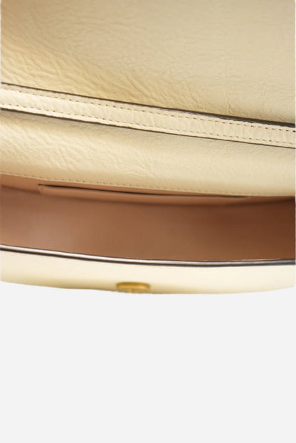 Chloe White Leather Nile Handbag