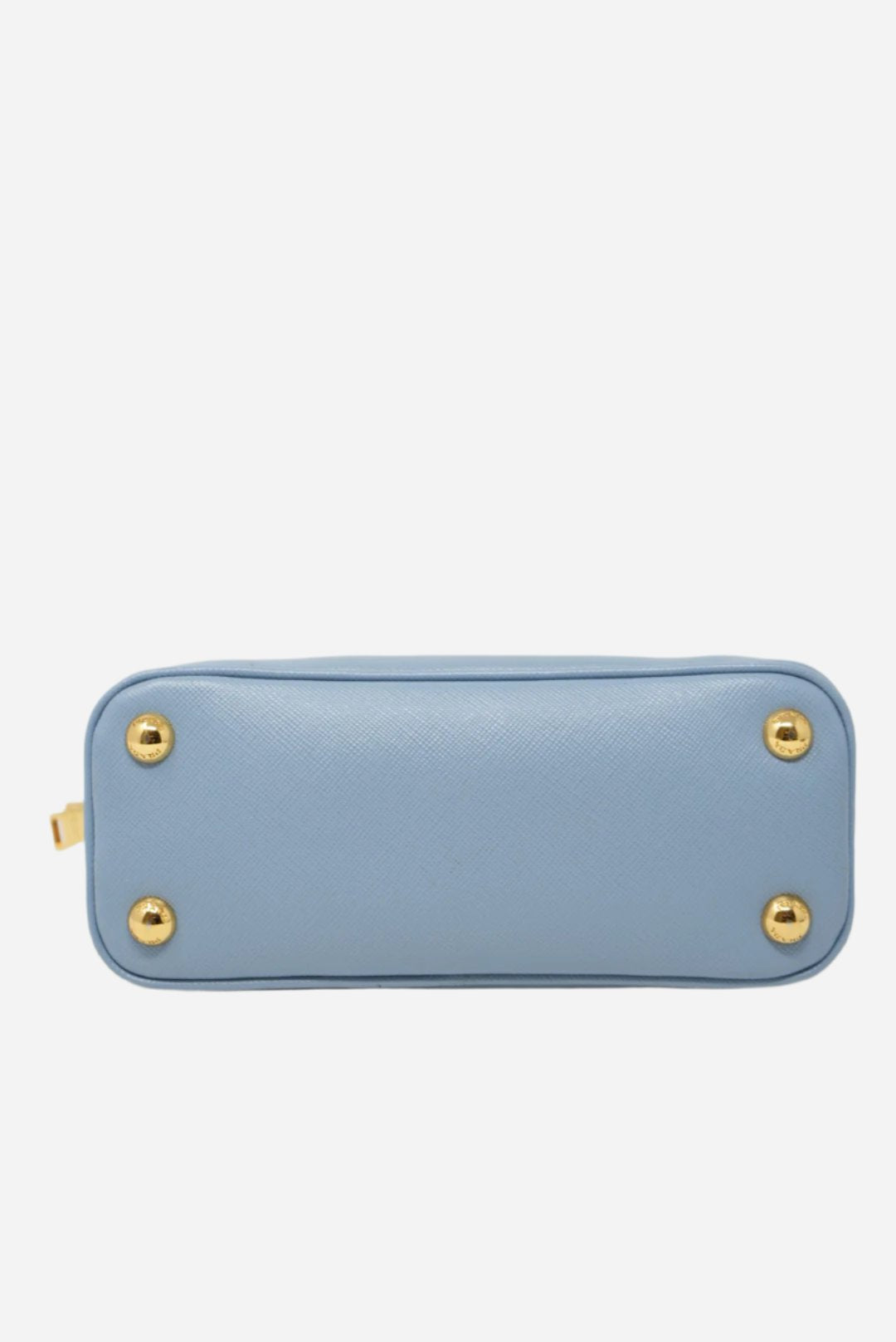 Prada Mini Saffiano Handbag Blue