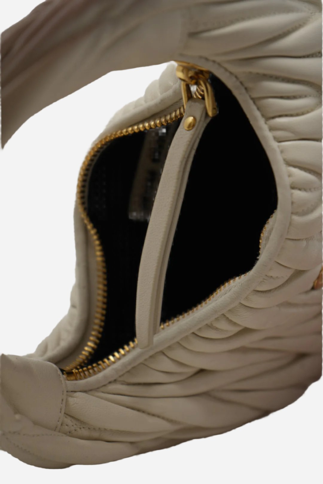 Miu Miu Wander matelassé hobo bag