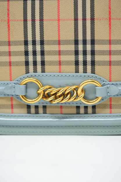 Burberry Knight Check Shoulder Bag