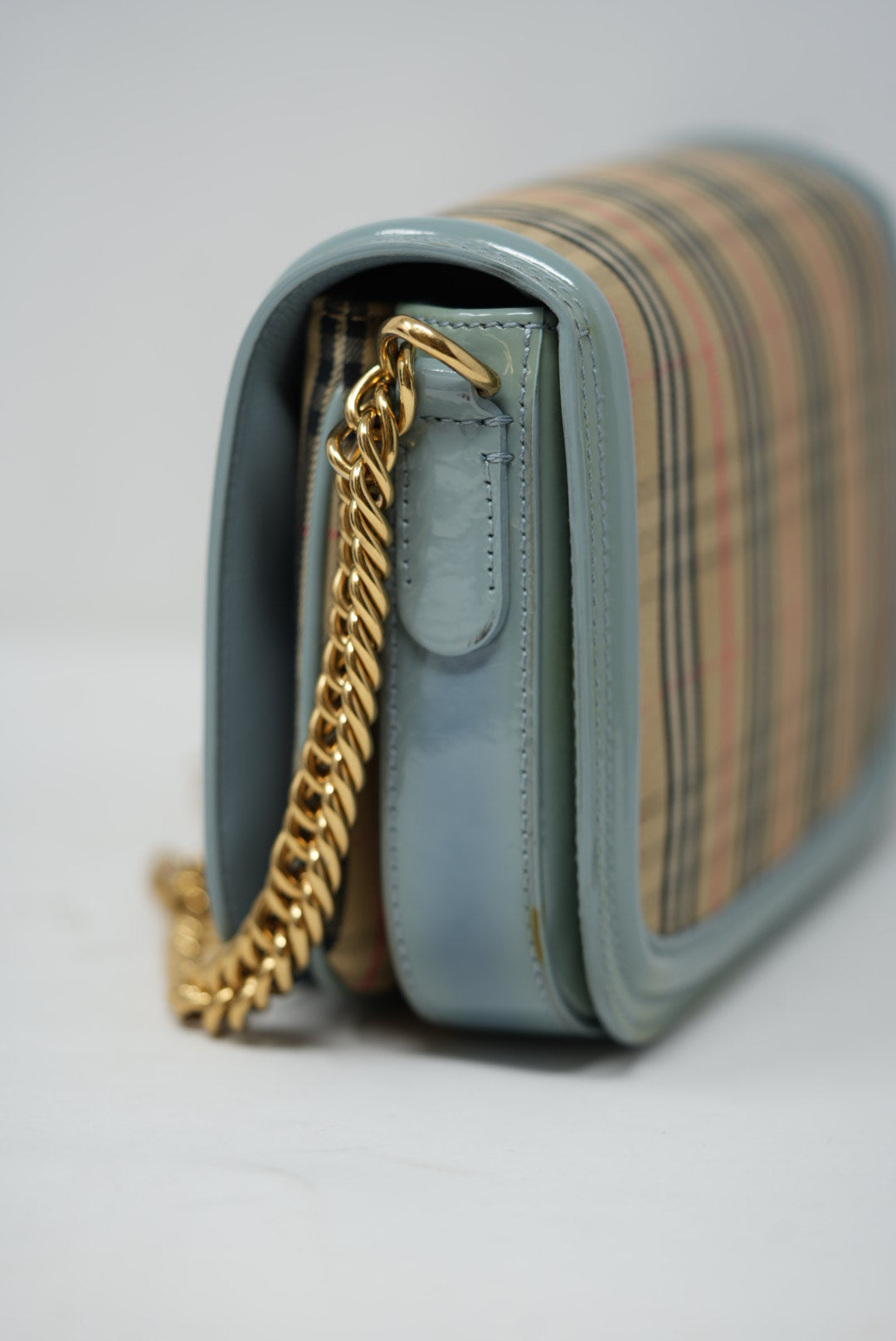 Burberry Knight Check Shoulder Bag