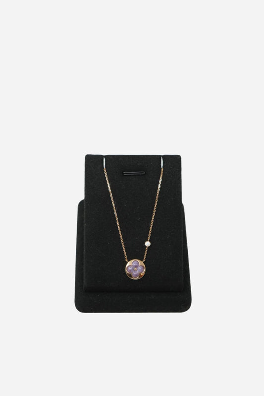 Louis Vuitton Color Blossom Pendant Pink gold/diamond