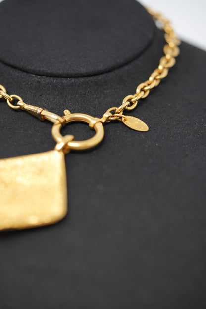 Pre-owned Chanel Rhombus Necklace