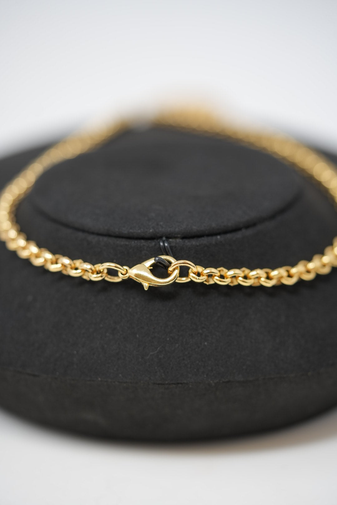 Dior Logo Rhinestone Long Necklace